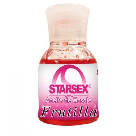 Aceite Masaje Efecto Calor Frutilla Starsex 30ml