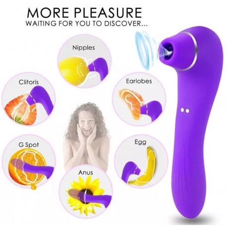 Succionador y vibrador 2 en 1