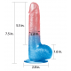 Dildo Bicolor
