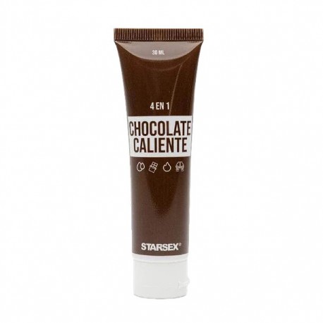 Lubricante 4 en 1 Chocolate Caliente 30ml