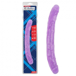 Dildo doble Glen McQ Hi-Rubber 32,5 cm