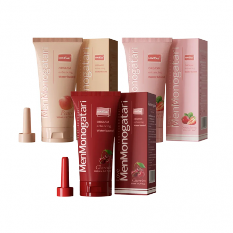 Lubricante Anal MenMonogatari Sabores 200ml